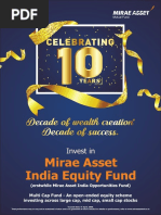 Mirae Asset India Equity Fund: Invest in