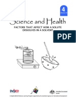 Factors How Solute Dissolves in Solvents