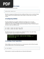 1 Installing Git For Linux