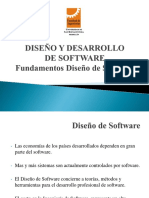 Diseño Desarrollo Software - Fundamentos en Diseño de Software - 2019