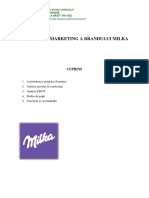 Analiza de Marketing - Milka