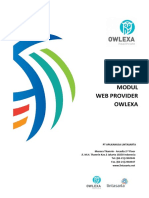 Guide Book Web Pelayanan Provider Multiclient Owlexa