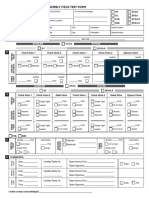 Backflow Prevention Assembly Field Test Form: Mainline Bypass