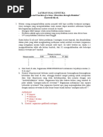 Latihan Soal Genetika 1 OSN Biologi SMA