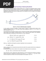 Forces Due To Flow Through Expanding or Reducing Pipe Bends