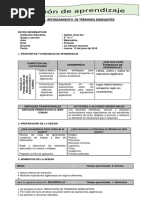 Sesion de Aprendizaje de Matematica - Junio5