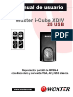 Manual Woxter I-Cube X-Div 25