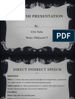 KELOMPOK 18 Direct Indirect Speech