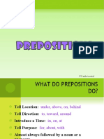 Prepositions