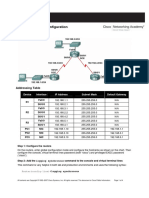 Lab 7: Basic RIP Configuration: Topology Diagram