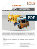 Asphalt Mobile Drum Mix Plant: Manufacturing of Road Construction Machinery