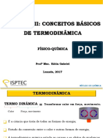 1 LEI - CONCEITOS BAìSICOS DE TERMODINAMICA