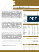 Motherson Sumi Systems LTD.: May 22, 2015 Volume No. 1 Issue No. 19