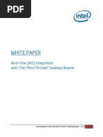 Intel D2800 Aio Integration White Paper