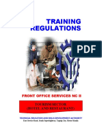 TR Front Office Services NC II