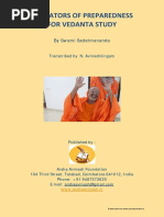 Indicators of Preparedness For Vedanta Study PDF