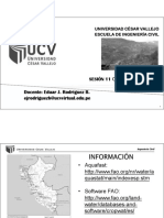 Sesión 12 - HIDROLOGÍA - Caudales Máximos