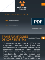 TC's Transformadores de Corrente - AULA 3