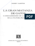 Robert Darnton La Gran Matanza de Gatos