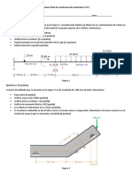 Examen Final de Resistencia de Materiales II 4 C