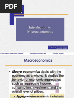 Introduction To Macroeconomics: © 2002 Prentice Hall Business Publishing Principles of Economics, 6/e Karl Case, Ray Fair