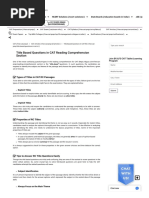 Title Based Question in CAT RC Section - Details & Strategies