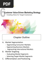 Chapter 6 - Customer-Driven Marketing Strategy-Creating Value For Target Customers