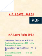 AP Leave Rules