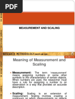 Module 3 A Measurement and Scaling