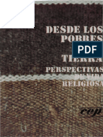 Cussiánovich, A., Desde Los Pobres de La Tierra PDF