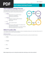 U1l02 Activity Guide - The Problem Solving Process