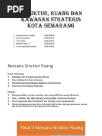 Struktur Dan Pola Ruang Kota Semarang