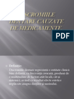 Discromiile Dentare Cauzate de Medicamente