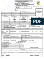 Loyola College Society - Twinning Programme, Chennai APPLICATION FORM - 2019-2020 Directorate of Distance Education