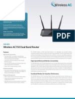 Wireless AC750 Dual Band Router: Product Highlights