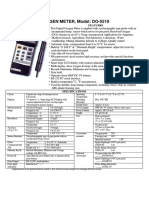 OXYGEN METER, Model: DO-5510: Features