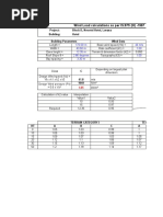 Wind Load Calculations As Per IS:875 (III) - 1987