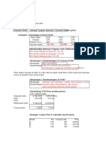 Fixed Income Class Examples A