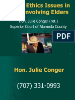 Hon. Julie Conger (Ret.) Superior Court of Alameda County