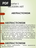 Arts 1stGP - Abstractionism