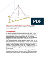 CALCULO de PENDIENTE CON NIVEL en A La Pendiente en Porcentaje Se Obtiene Al Dividir X Entre 2 Metros y Luego Multiplicando Por 100