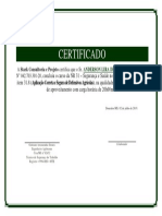 Certificado NR 31