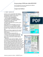 Introduction To The Processing of GPR-data Within REFLEXW: I.1 Import - General Use