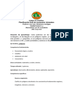 4ta Planificacion de 4to de Secundaria 2019-20