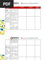 Matriz 4 Eje o Línea de Acción Política y Objetivo.