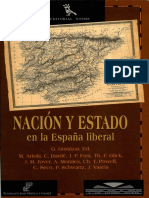 Nación y Estado en La España Liberal