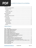 Introduction To IDEF0/3 For Business Process Modelling.: Page 1 of 14