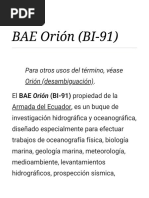 BAE Orión 