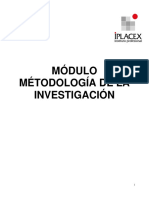 Módulo Métodología de La Investigación