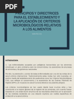 Criterios Microbiologicos Principios y Directrices para El Establec